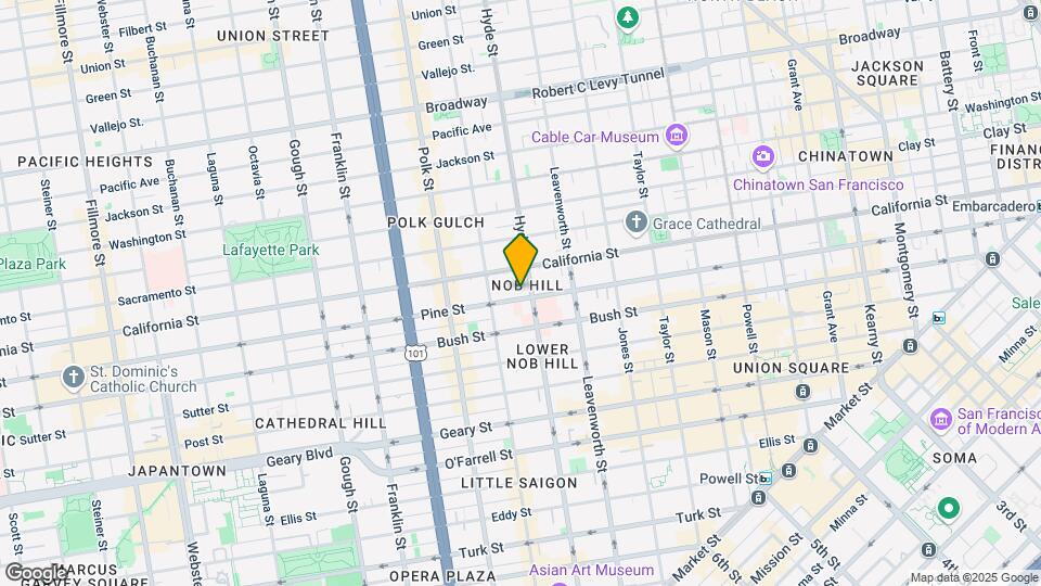 1334 Pine St Mapa y Detalles de la Ubicación