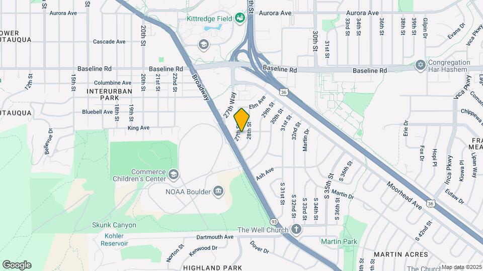 306 27th St Map and Location Details