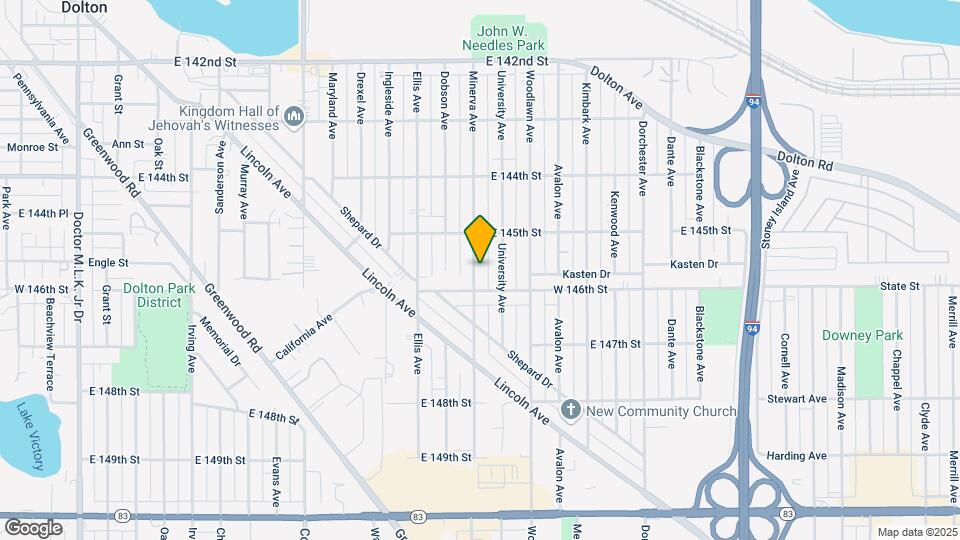 14531 Minerva Ave Map and Location Details