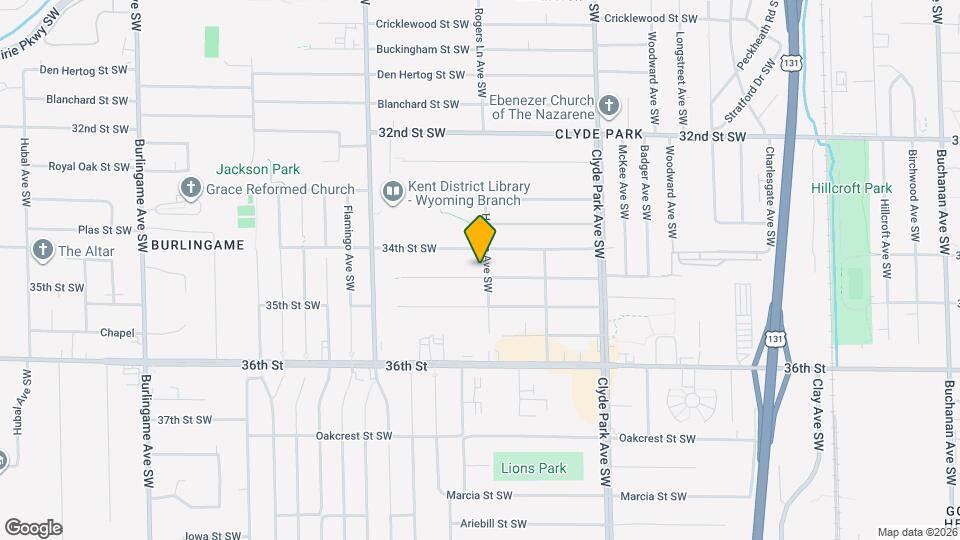 975 Bryant St SW Map and Location Details