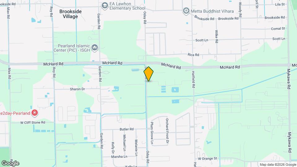 6096 Pearland Pl Map and Location Details