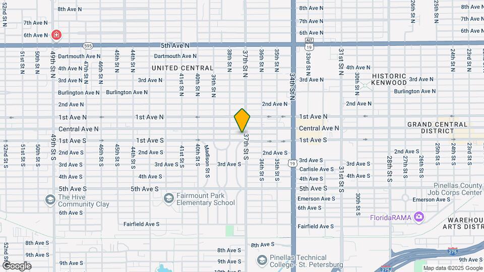 3711 1st Ave S Map and Location Details