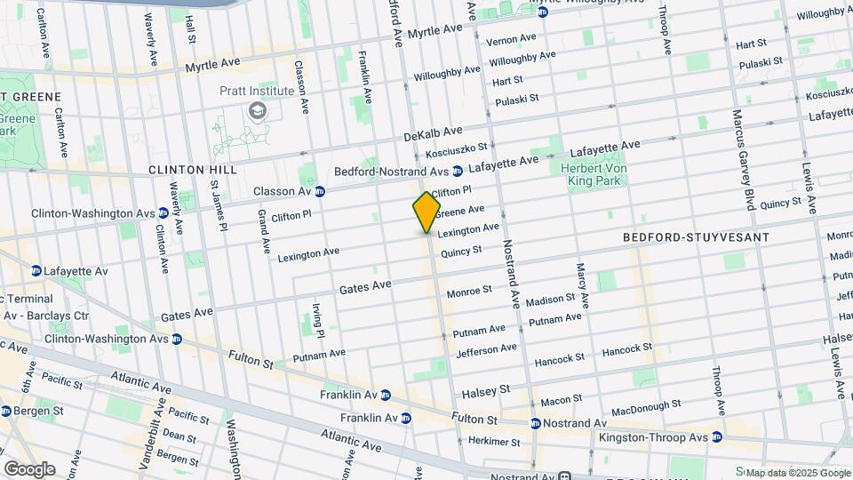 1100 Bedford Ave Mapa y Detalles de la Ubicación