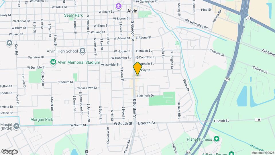 111 E Southland Ave Map and Location Details