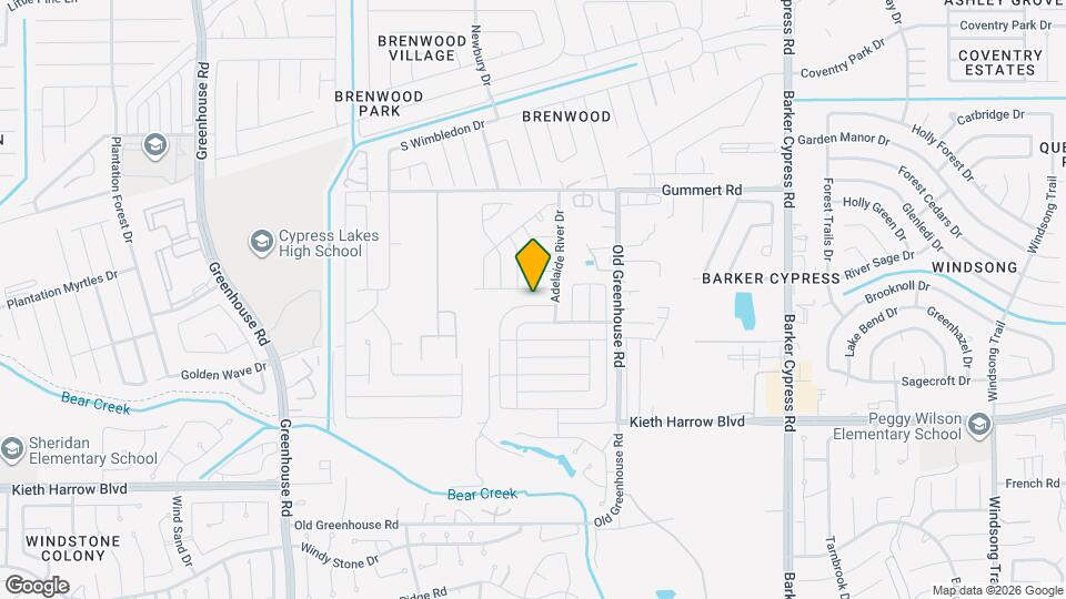 18622 Bell Ravine Dr Map and Location Details