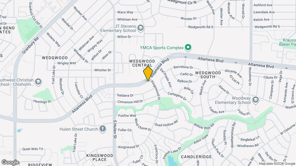 4509 Altamesa Blvd Map and Location Details