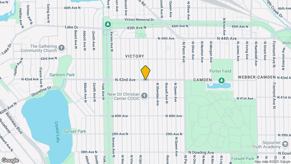 4149-4159 Thomas Ave N Mapa y Detalles de la Ubicación