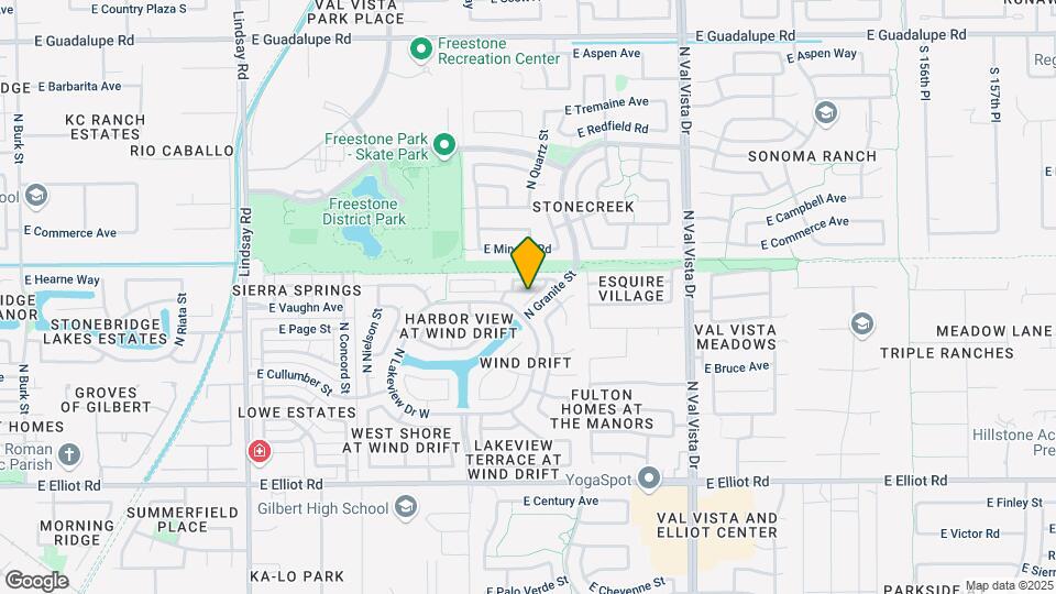 1307 E Liberty Shores Dr Map and Location Details