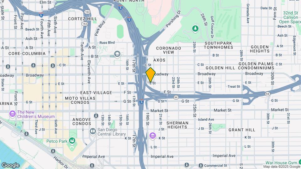 1931 E St Map and Location Details
