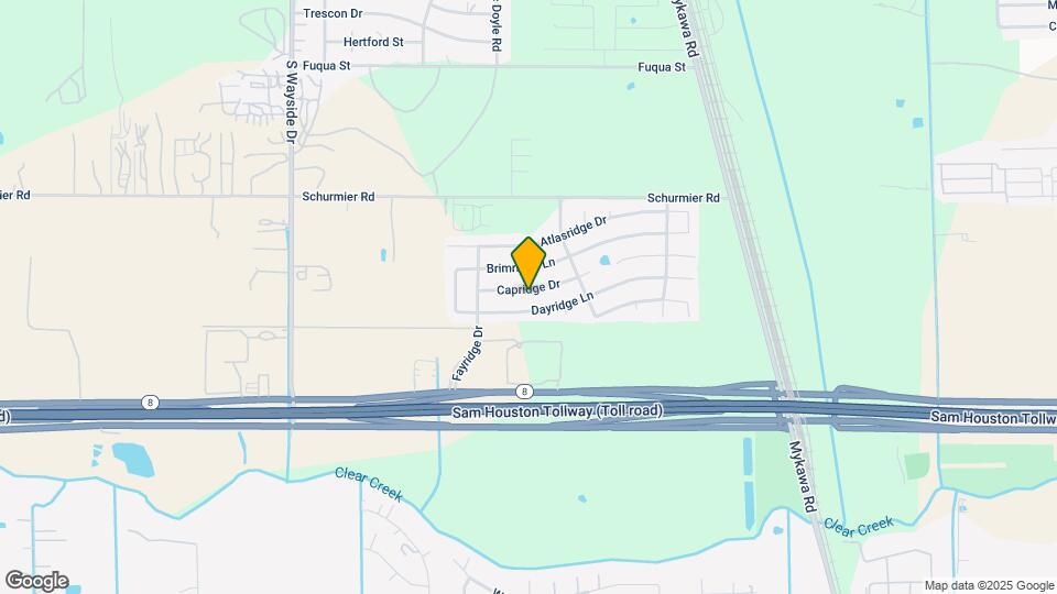 6446 Capridge Dr Map and Location Details