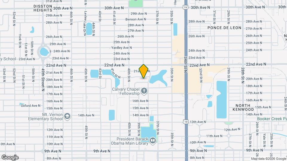 3817 19th Ave N Map and Location Details