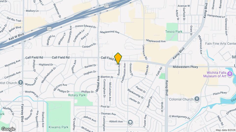 4014 Boren Ave Map and Location Details