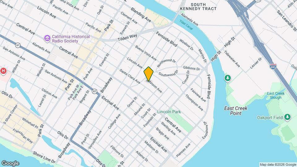 2840 Johnson Ave Mapa y Detalles de la Ubicación