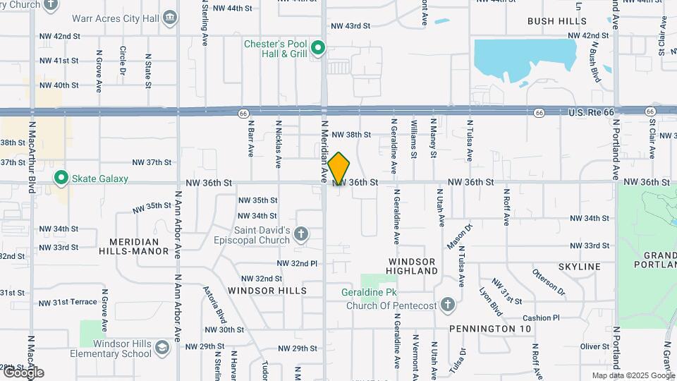 4436 NW 36th St Map and Location Details