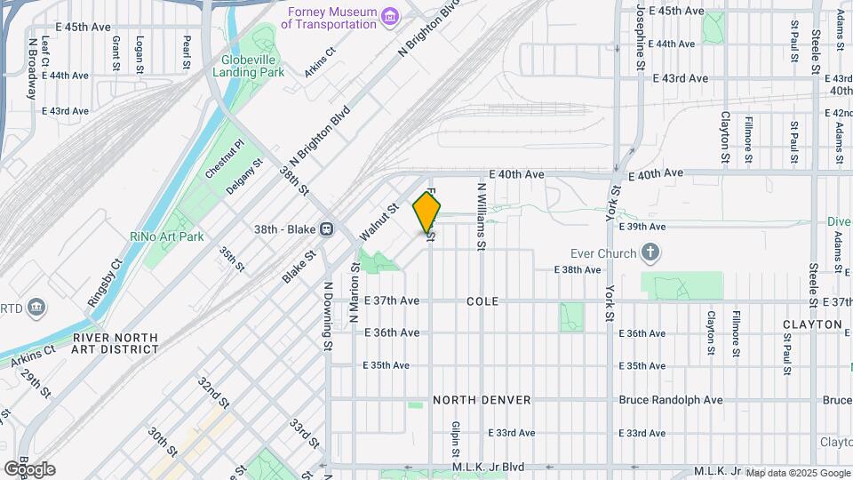 3815 Franklin St Map and Location Details