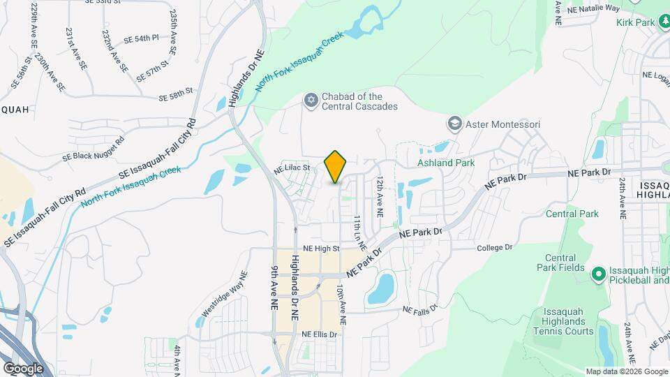 1833 10th Ave NE Map and Location Details