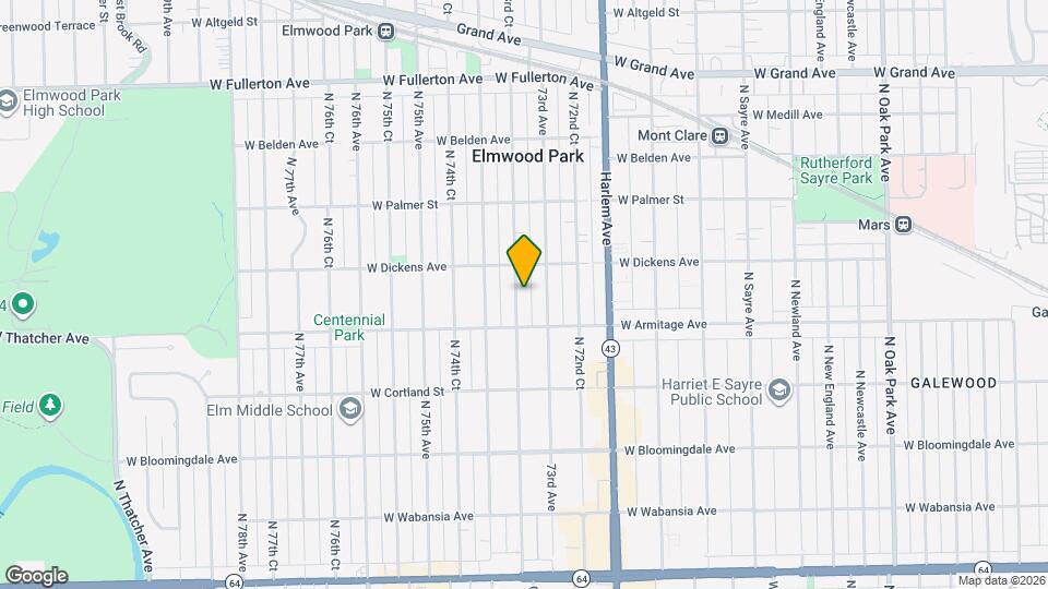 2029 N 73rd Ct, Unit 2N Mapa y Detalles de la Ubicación