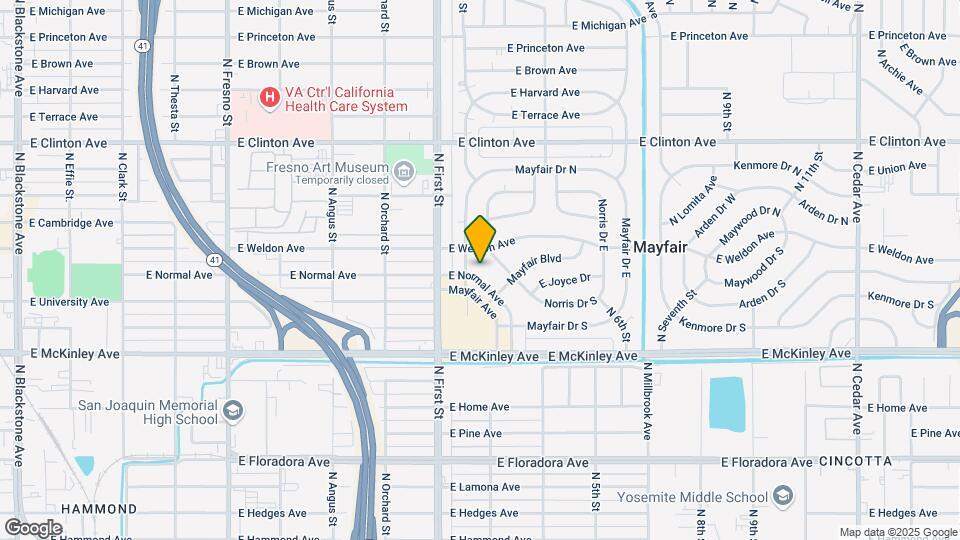 3221 E Normal Ave Map and Location Details