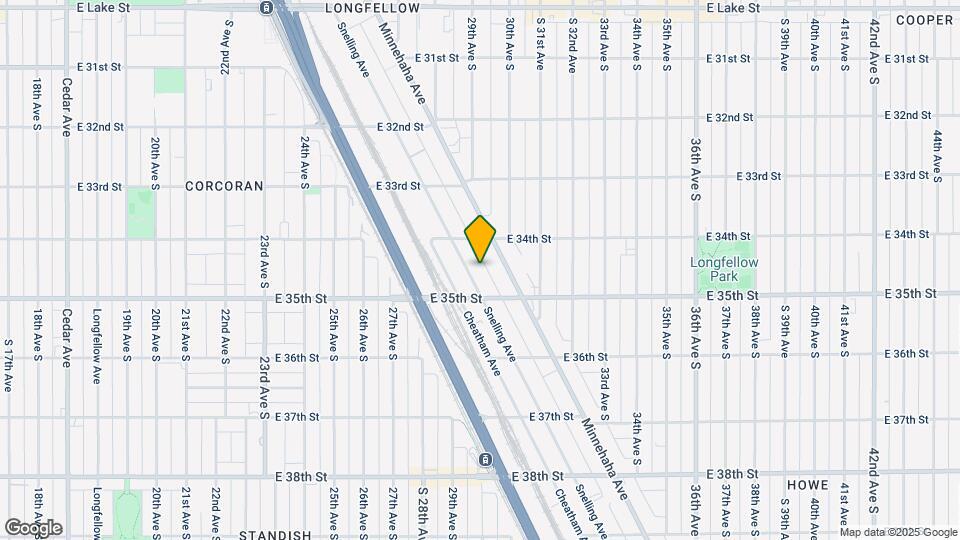 3433 Snelling Ave Map and Location Details