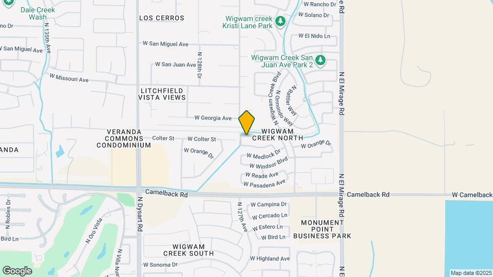 12641 W Colter St Map and Location Details