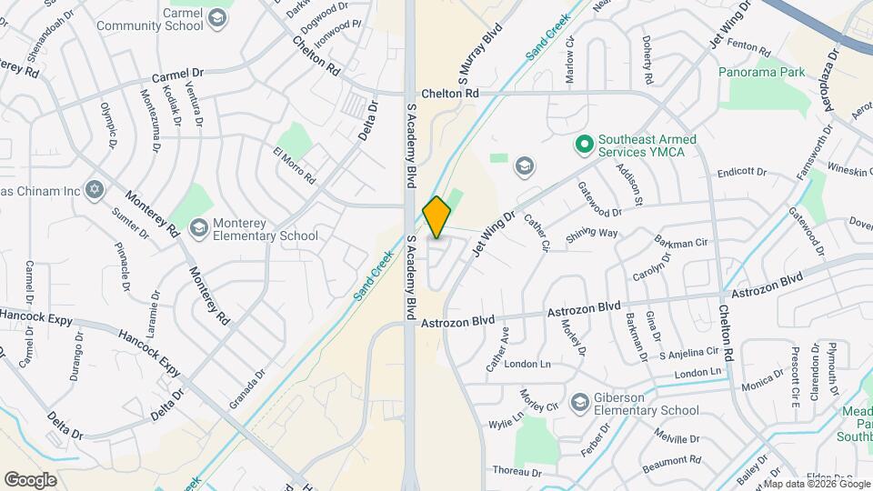 3832 Sierra Glen Pl Map and Location Details