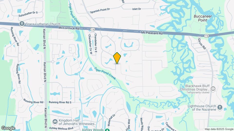 1645 Ponderosa Pine Dr E Map and Location Details