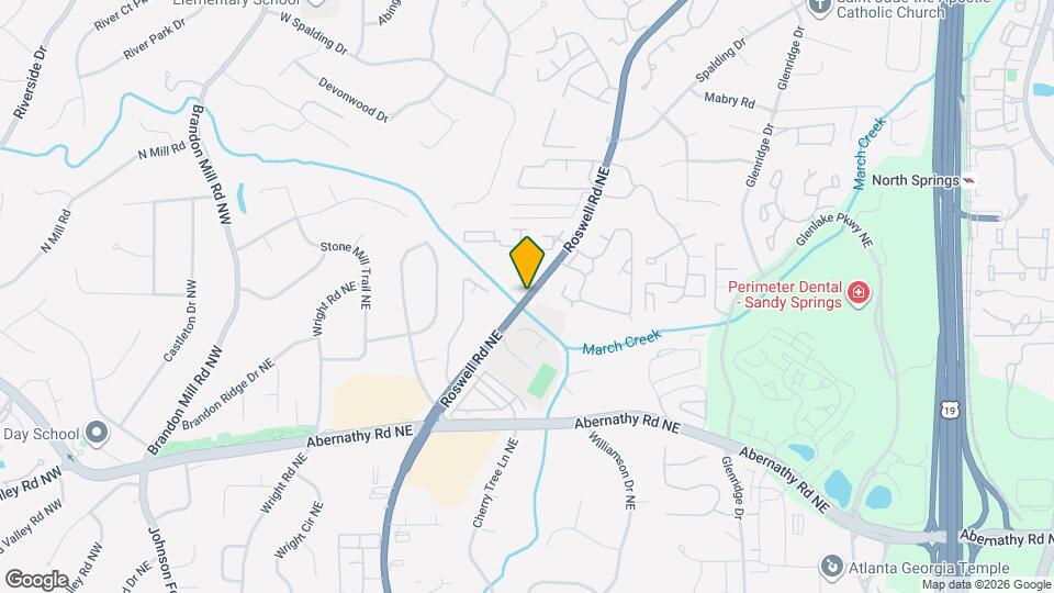 Stonehill of Sandy Springs Map and Location Details