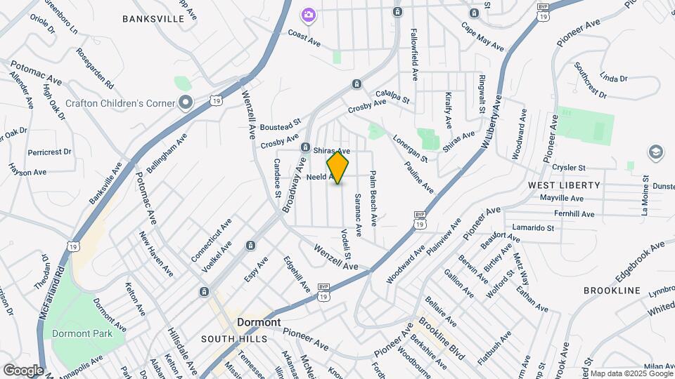 2316 Vodeli St Map and Location Details