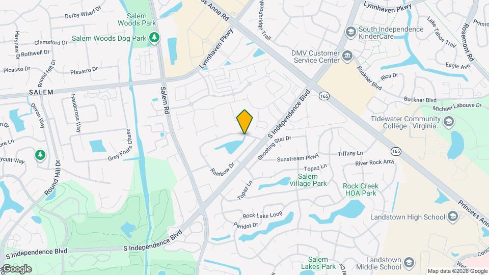 4176 Rainbow Dr Map and Location Details