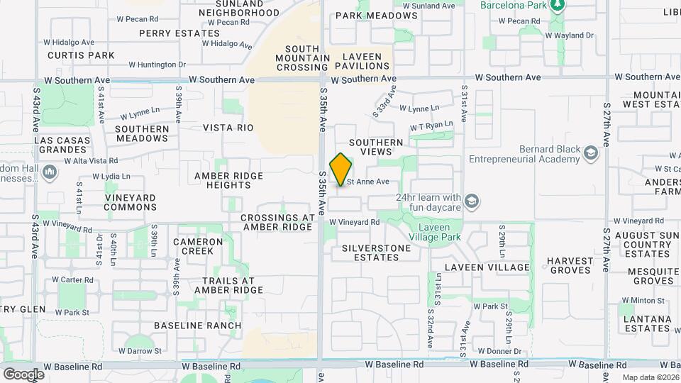 3432 W Apollo Rd Map and Location Details