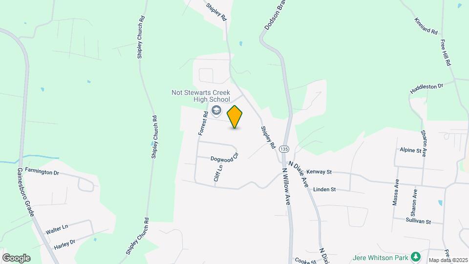 591 Forrest Cove Ln Map and Location Details