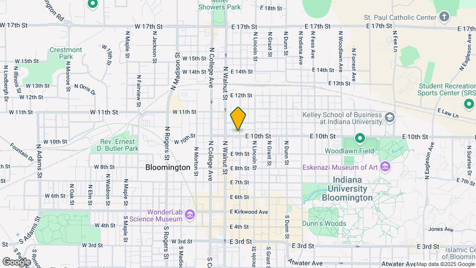 125 E 10th St Mapa y Detalles de la Ubicación