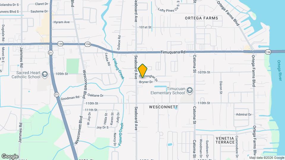5661 Bryner Dr Map and Location Details