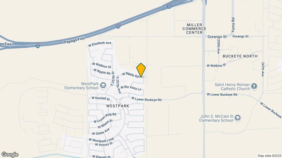 25523 W Ripple Rd Map and Location Details