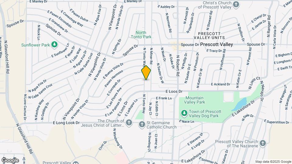 4317 N Tonto Way Map and Location Details
