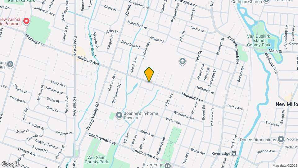 374 E Midland Ave Map and Location Details