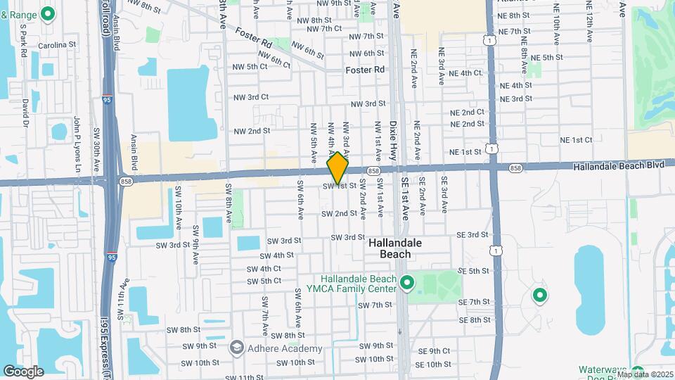 101 SW 4 Ave Map and Location Details