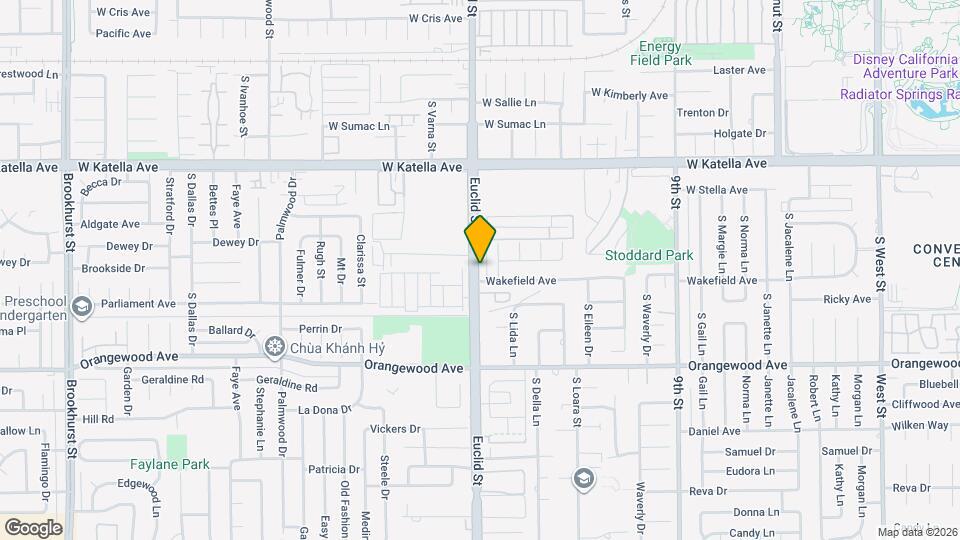 11252 S Euclid St Map and Location Details