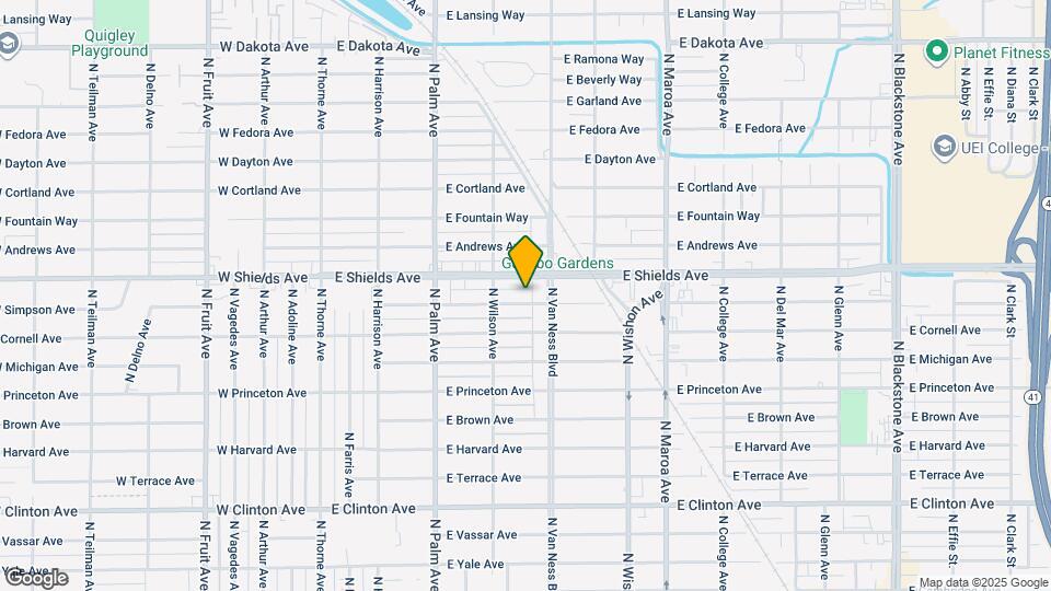 555 E Simpson Ave, Unit B Map and Location Details