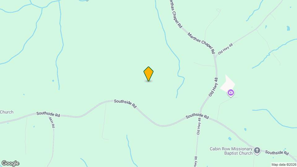 813 Southside Rd Map and Location Details