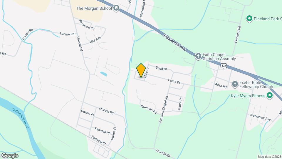 1355 Phillip Ave Map and Location Details