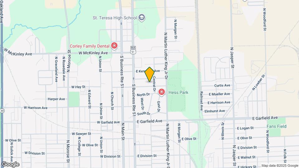 328 E Kellar Ln Map and Location Details