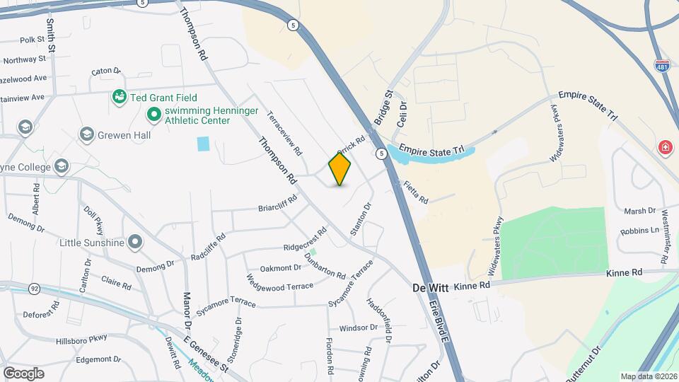 112 Terrace Cir Map and Location Details