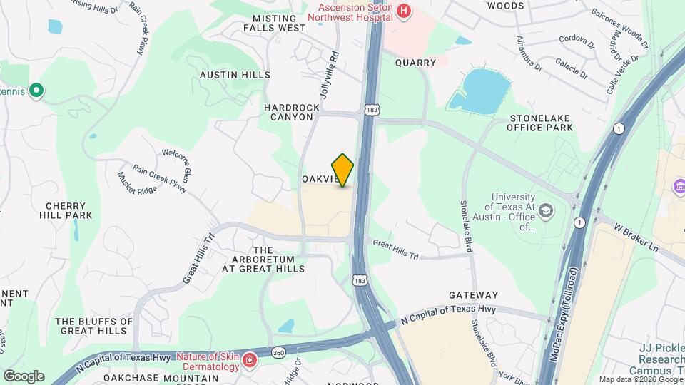 10400 Research Blvd, Unit 219 Map and Location Details