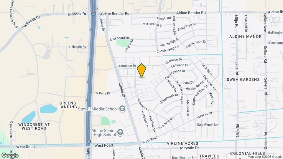 15396 Chipman Ln. Map and Location Details