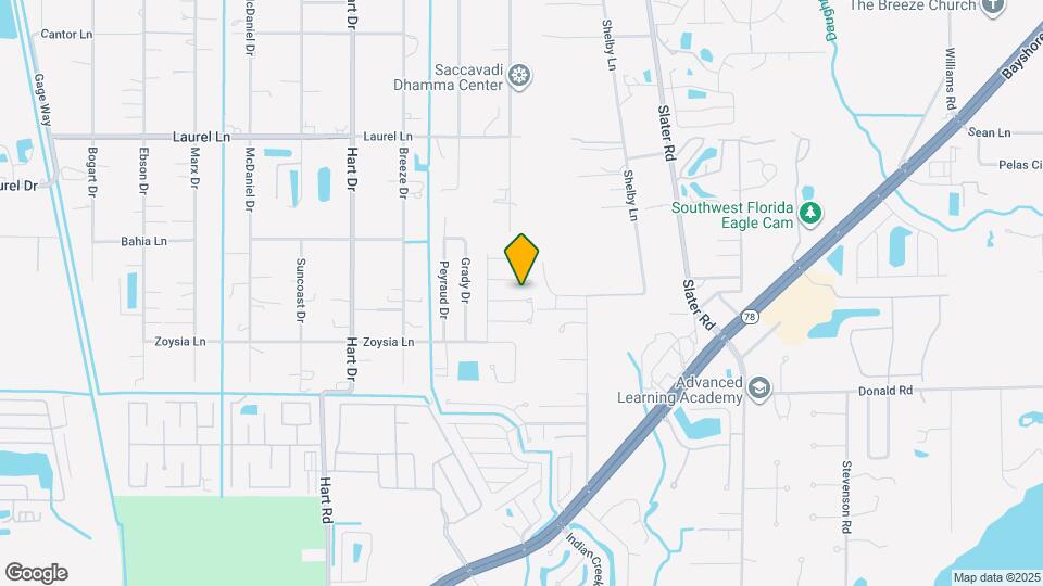 2521 Brownell Ct Map and Location Details