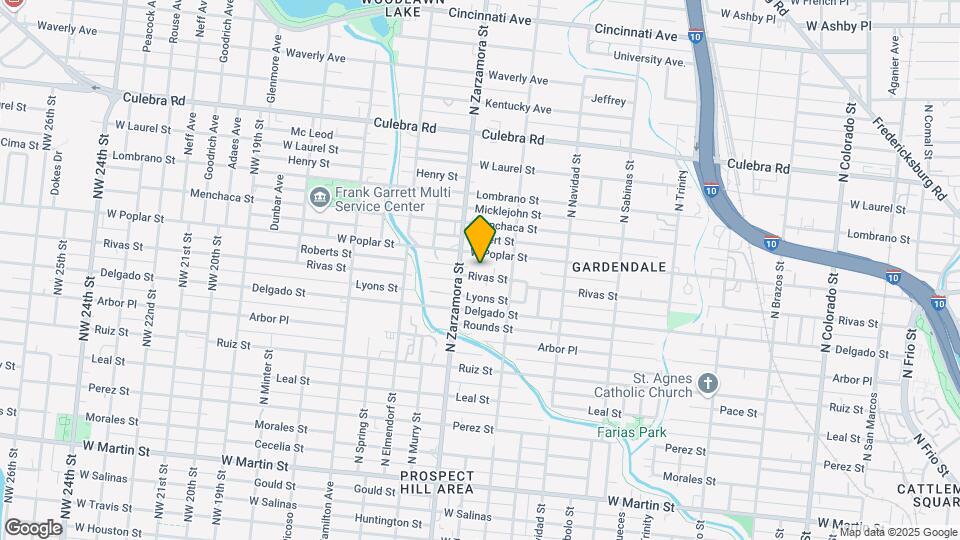 1033 Rivas St Map and Location Details