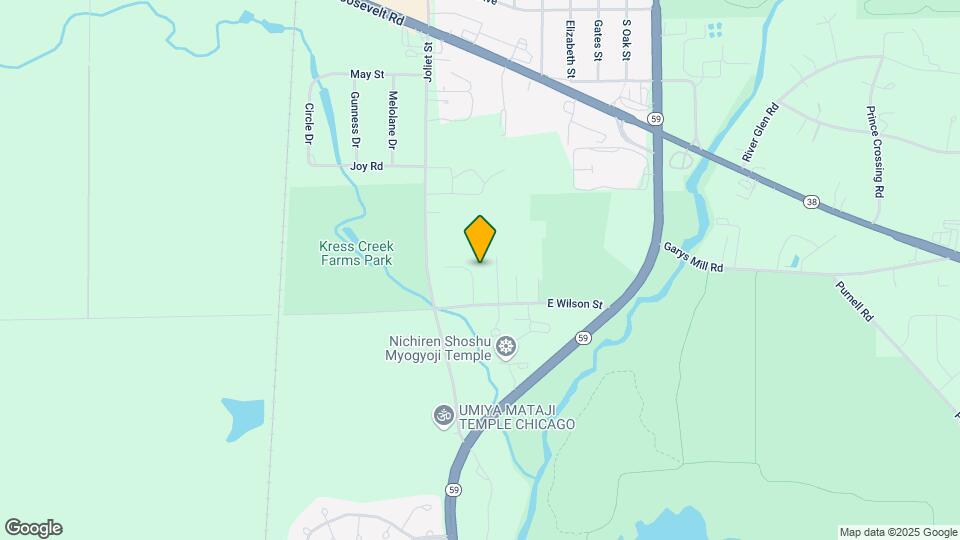 1655 Whispering Oaks Dr Map and Location Details