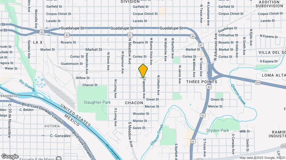 1719 Willow St Map and Location Details
