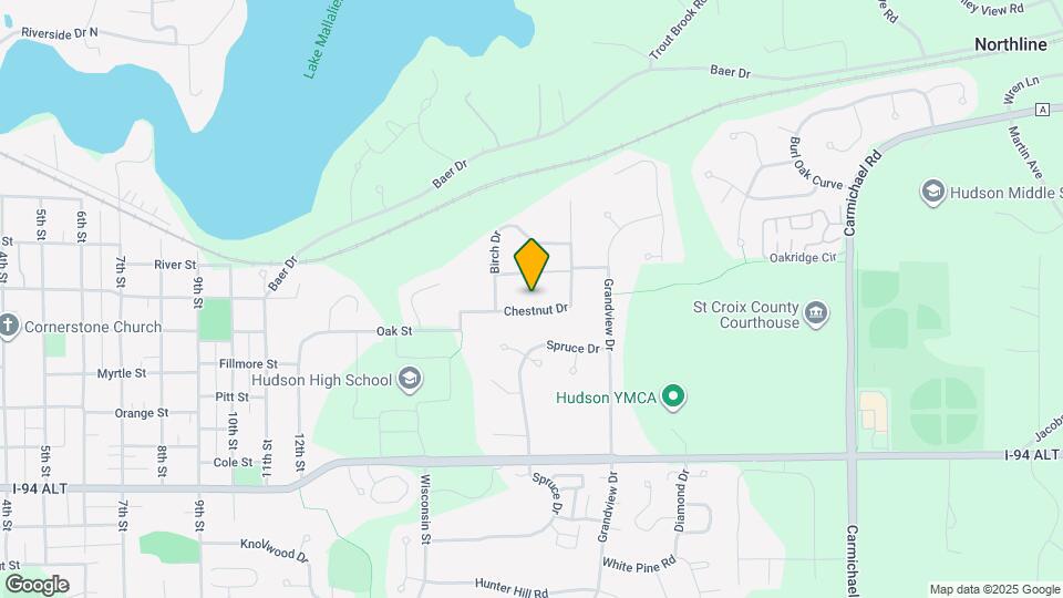 1803 Chestnut Dr Mapa y Detalles de la Ubicación